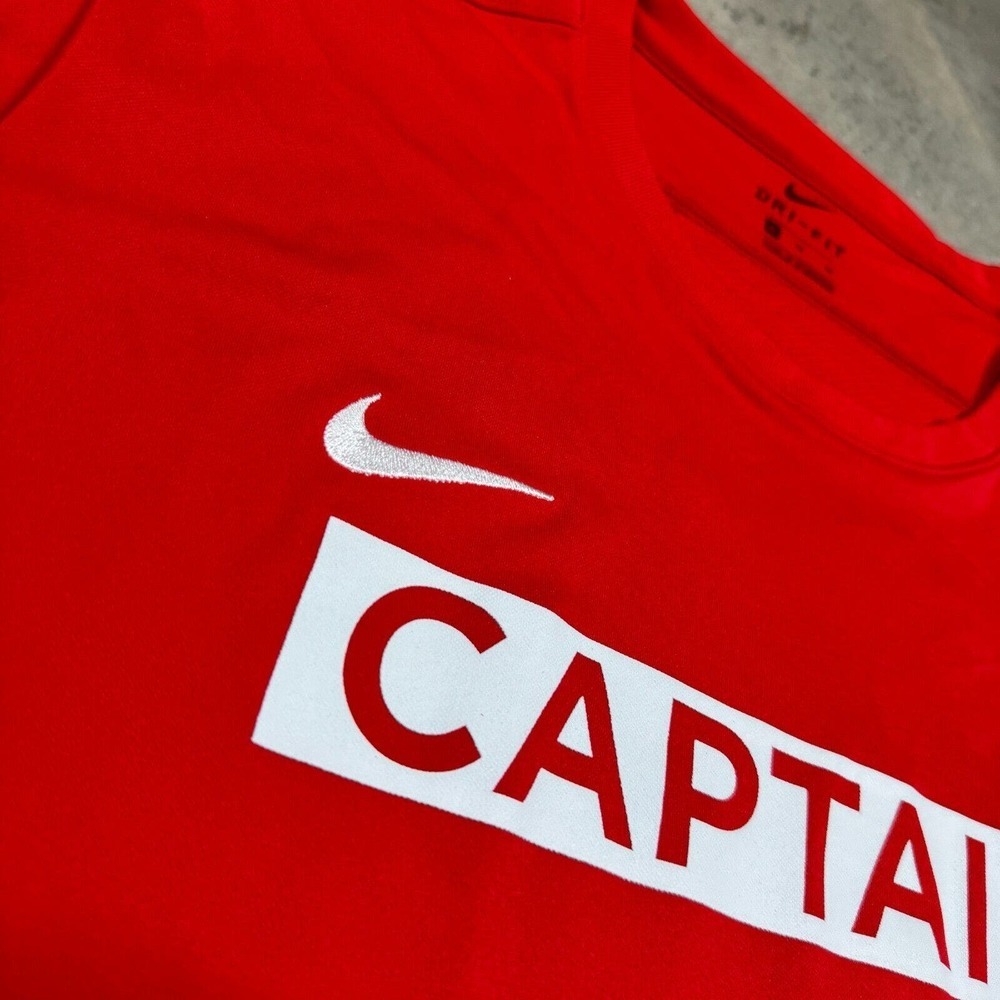 FCA Fellowship of Christian Athletes Nike Shirt NEW Men XL Red CAPTAIN 21 - Picture 5 of 9